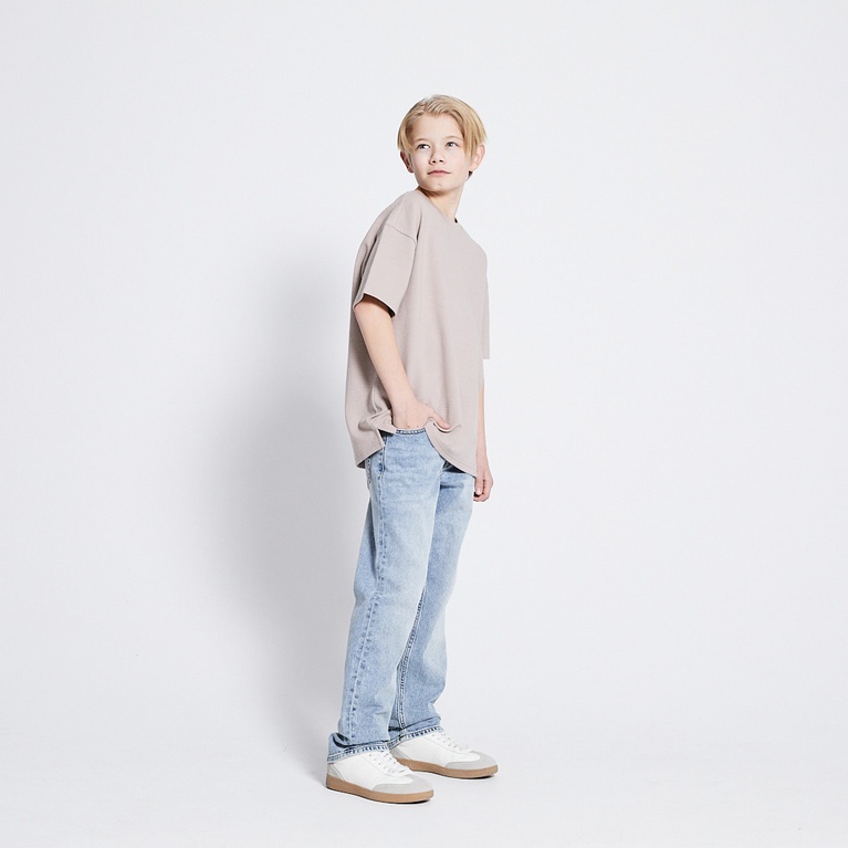 Oversized tee "Svante" Beige